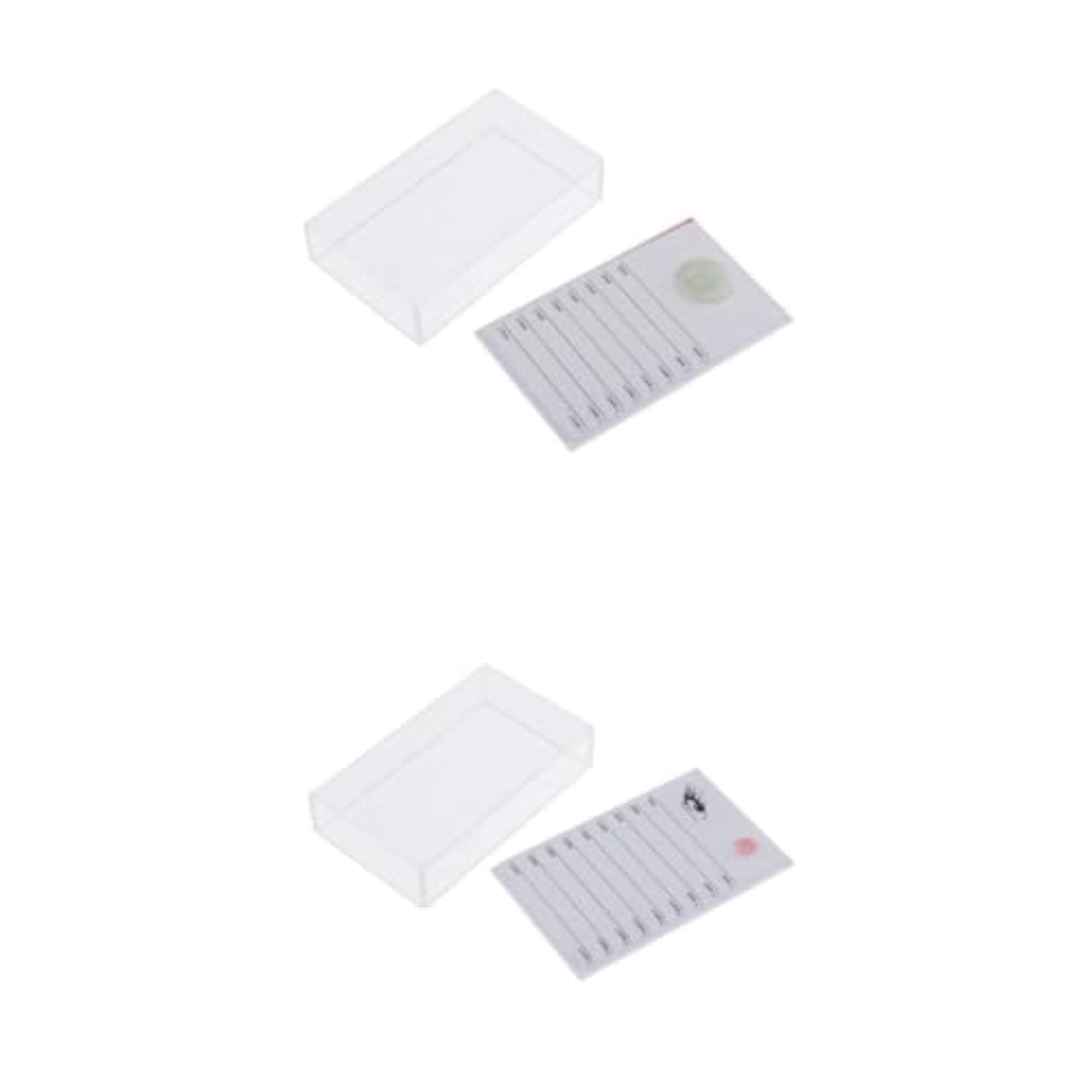 Acrylic False Eyelash Storage Case Organizer